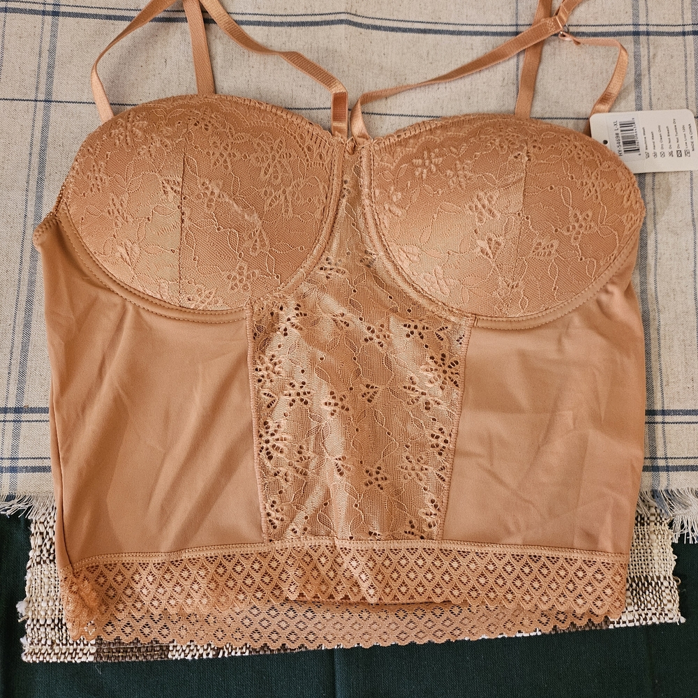 NWT Lace Bustier Top